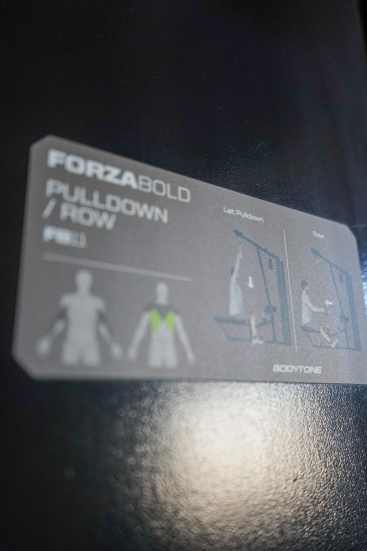 Forza Bold High Lat Pulldown - Low Row