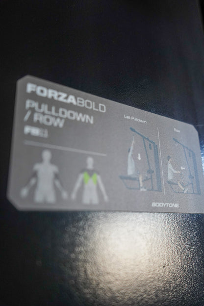 Forza Bold High Lat Pulldown - Low Row